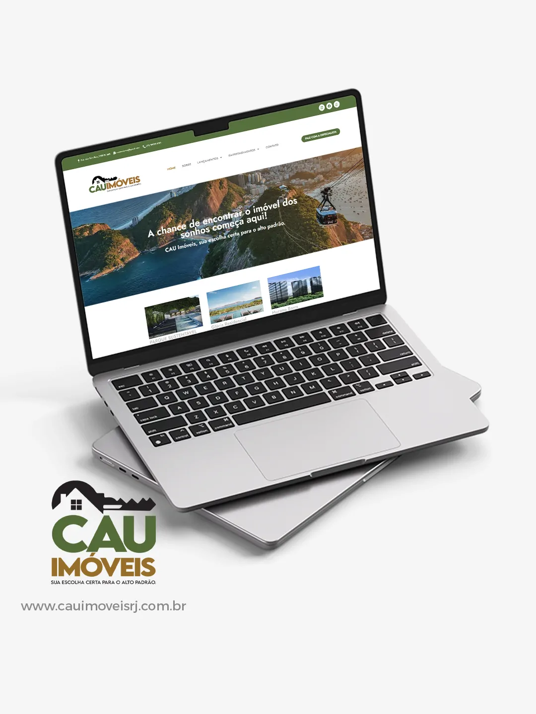 Exemplo de site desenvolvido pela Ramosdesign